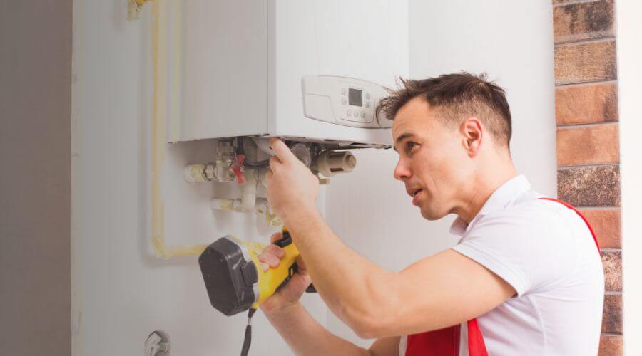 Local tankless water heater installation in Princeville, IL